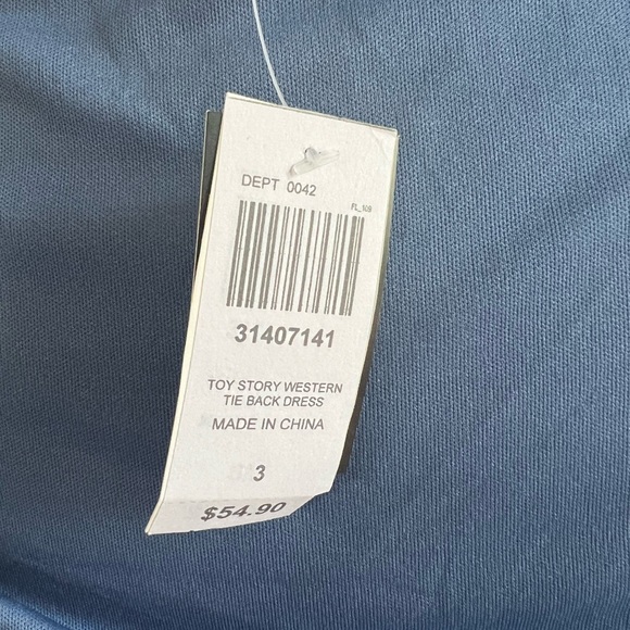 Her Universe Disney Pixar Toy Story Floral Tie Back Plus Size 3 Dress - Picture 8 of 15